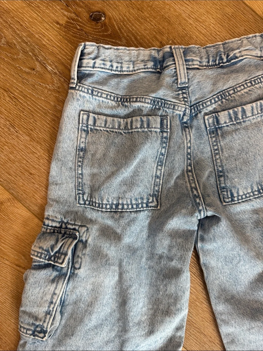 Old Navy Light Blue Cargo Jeans for Kids